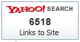 Incoming Links According to Yahoo!